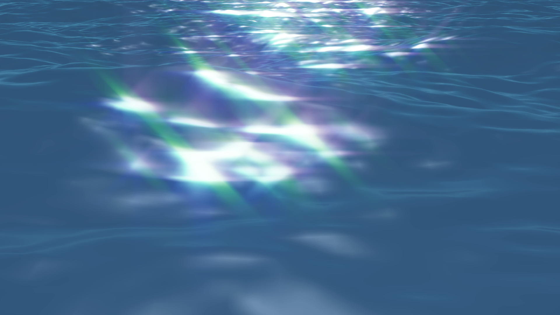 海洋射线反射波4k视频的预览图