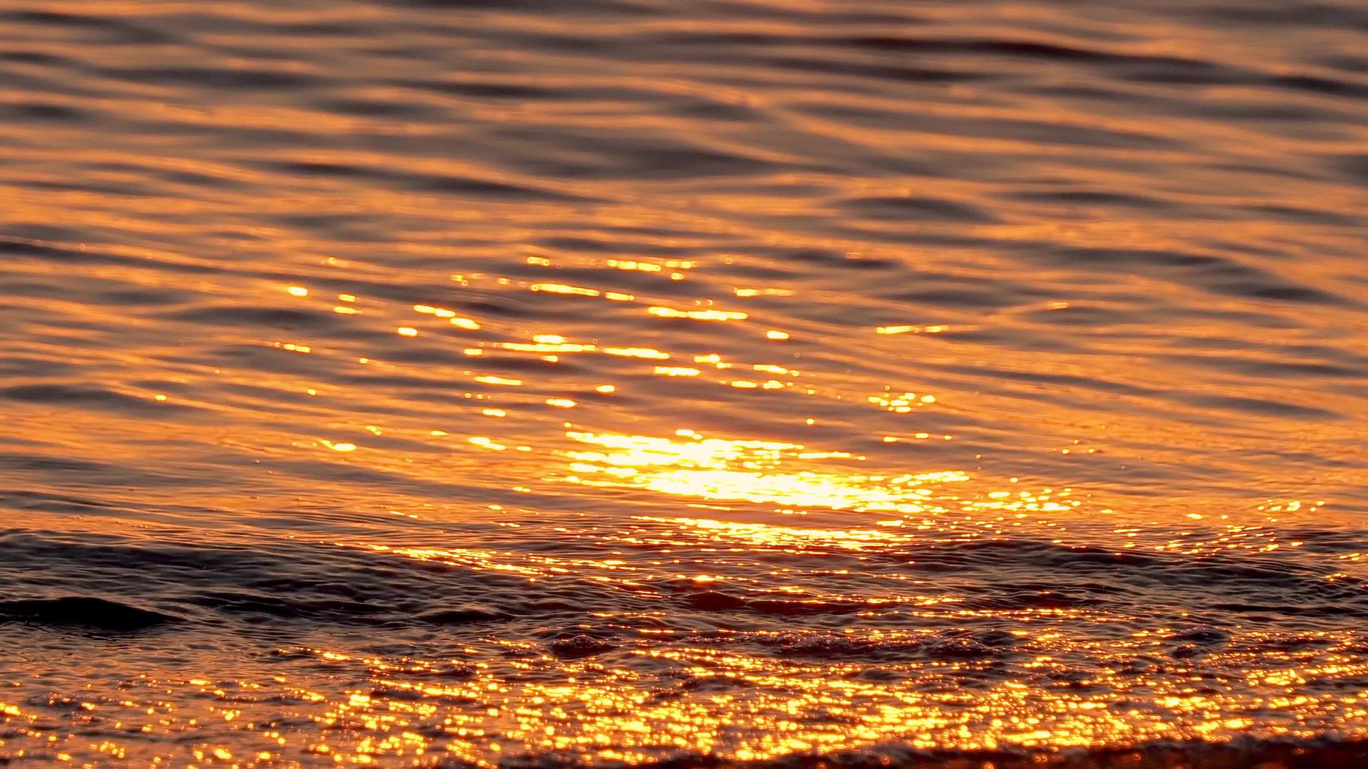 日落背景循环自然构成设计元素视频的预览图
