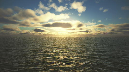 海面上的日出视频的预览图