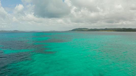 从大海看西雅戈岛菲利平群岛视频的预览图