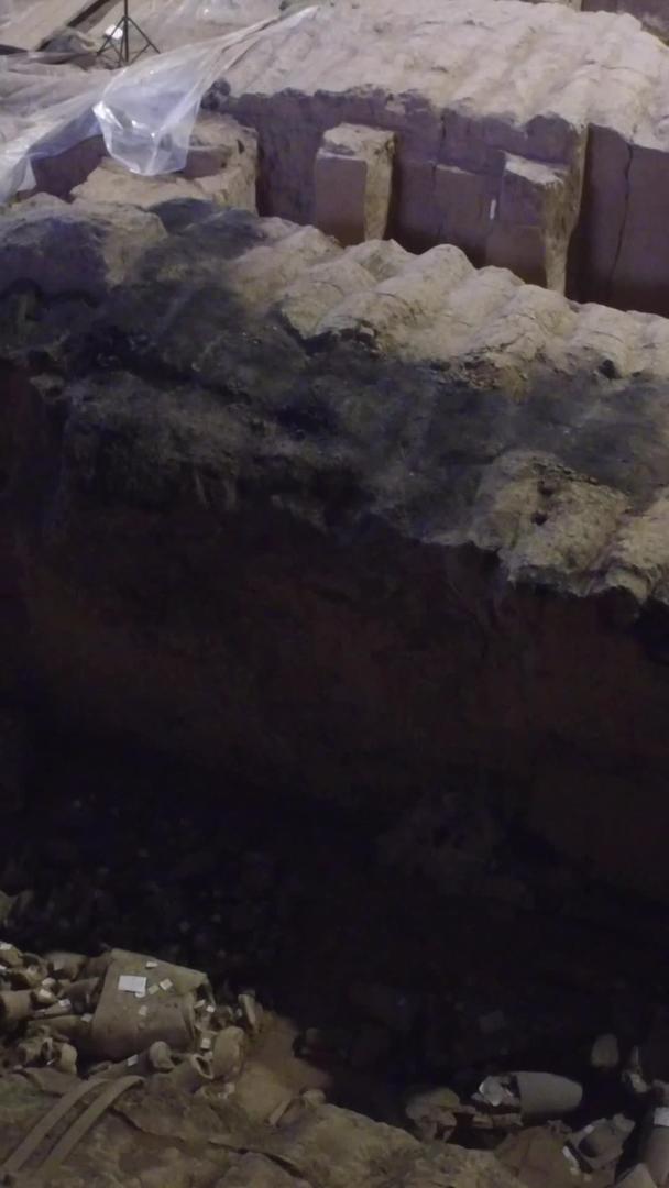 陕西西安秦始皇陵墓视频视频的预览图