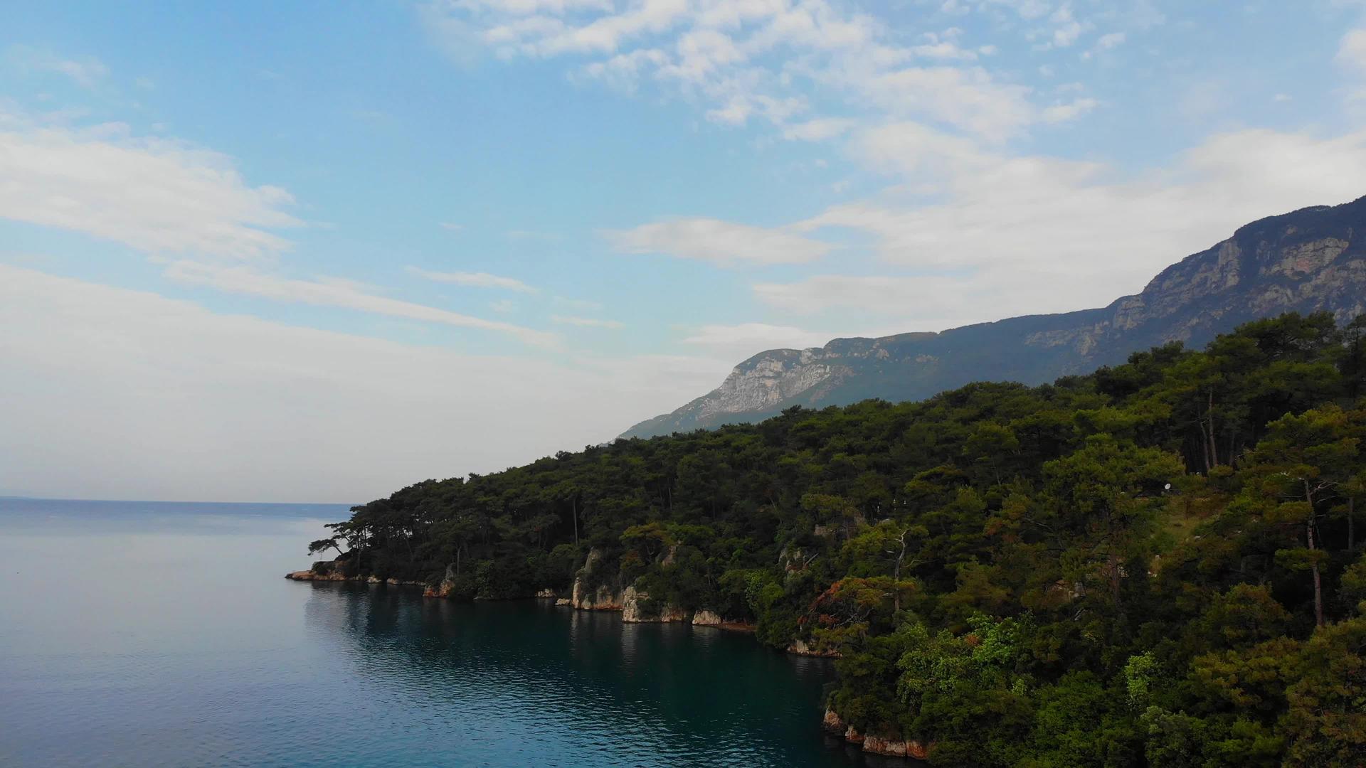 6海平面爱琴海海岸线视频的预览图