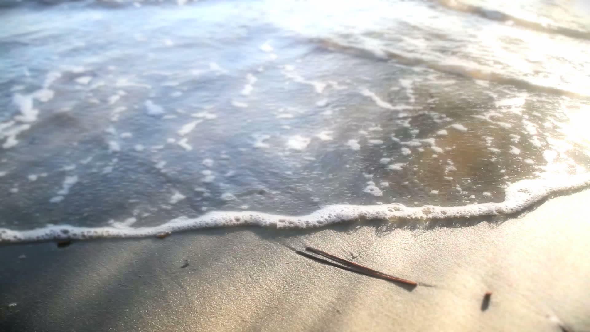 日落海滩hd视频的预览图