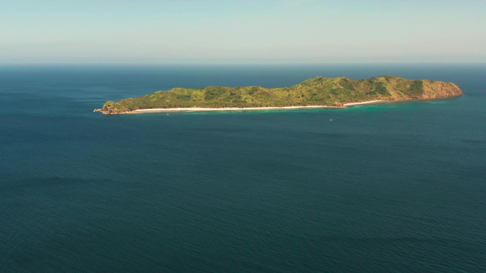 海景和热带岛屿elnidoPalawanphilippines视频的预览图