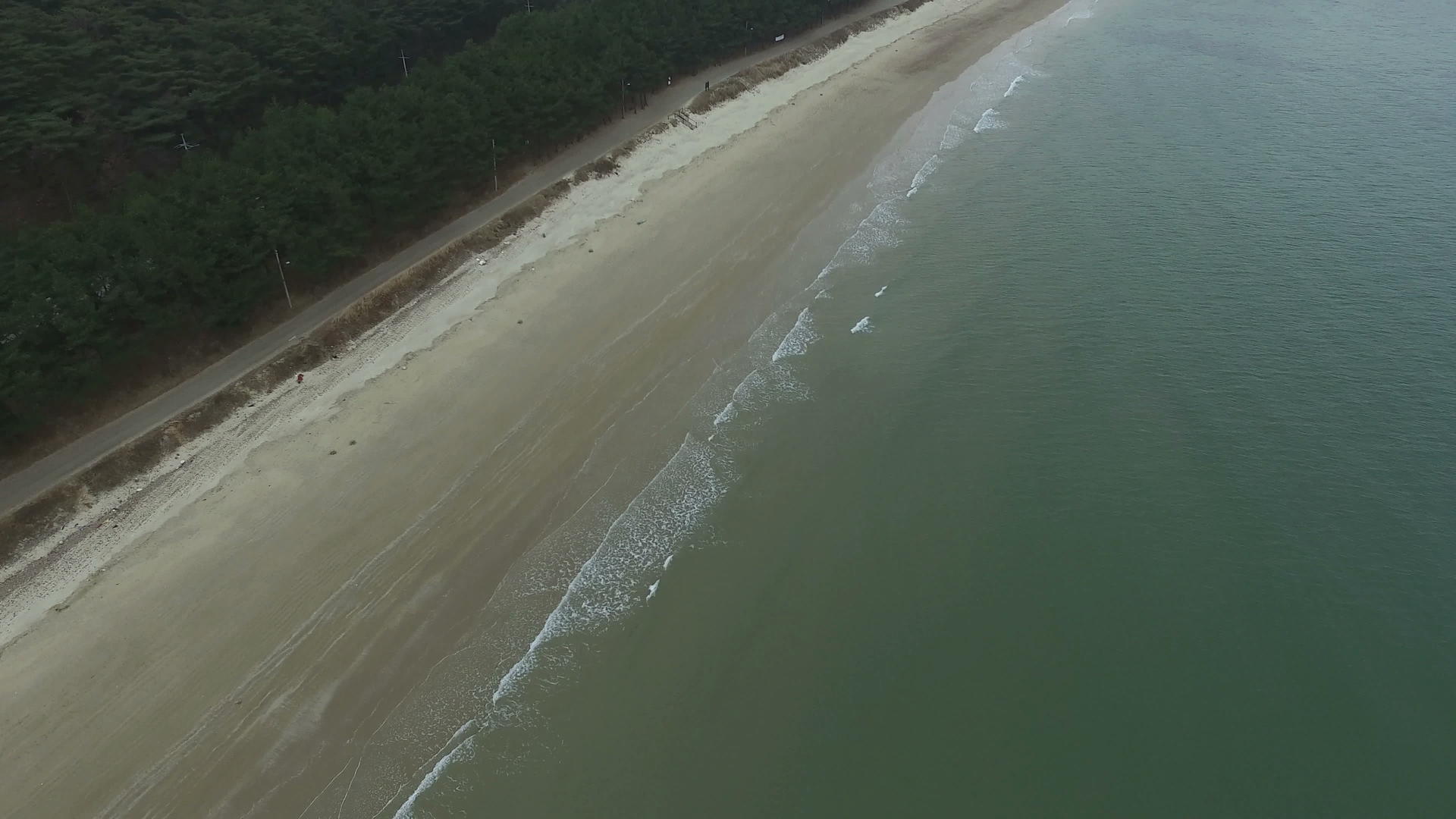 海滩空中视频视频的预览图
