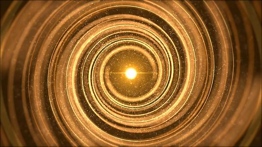 粒子光线光圈背景视频的预览图
