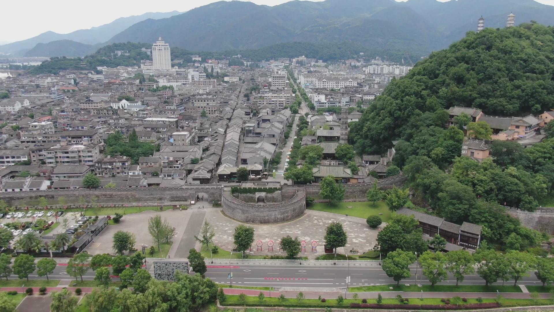 台州府城文化旅游区浙江临海5A景区视频的预览图