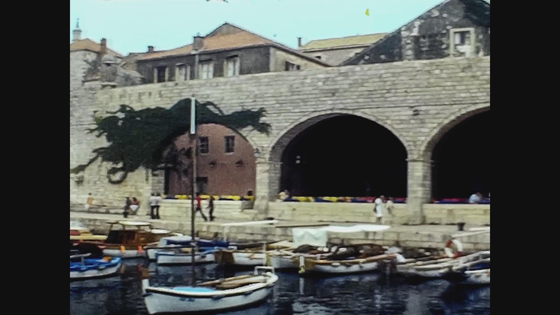 杜布罗夫尼克港景1975年视频的预览图