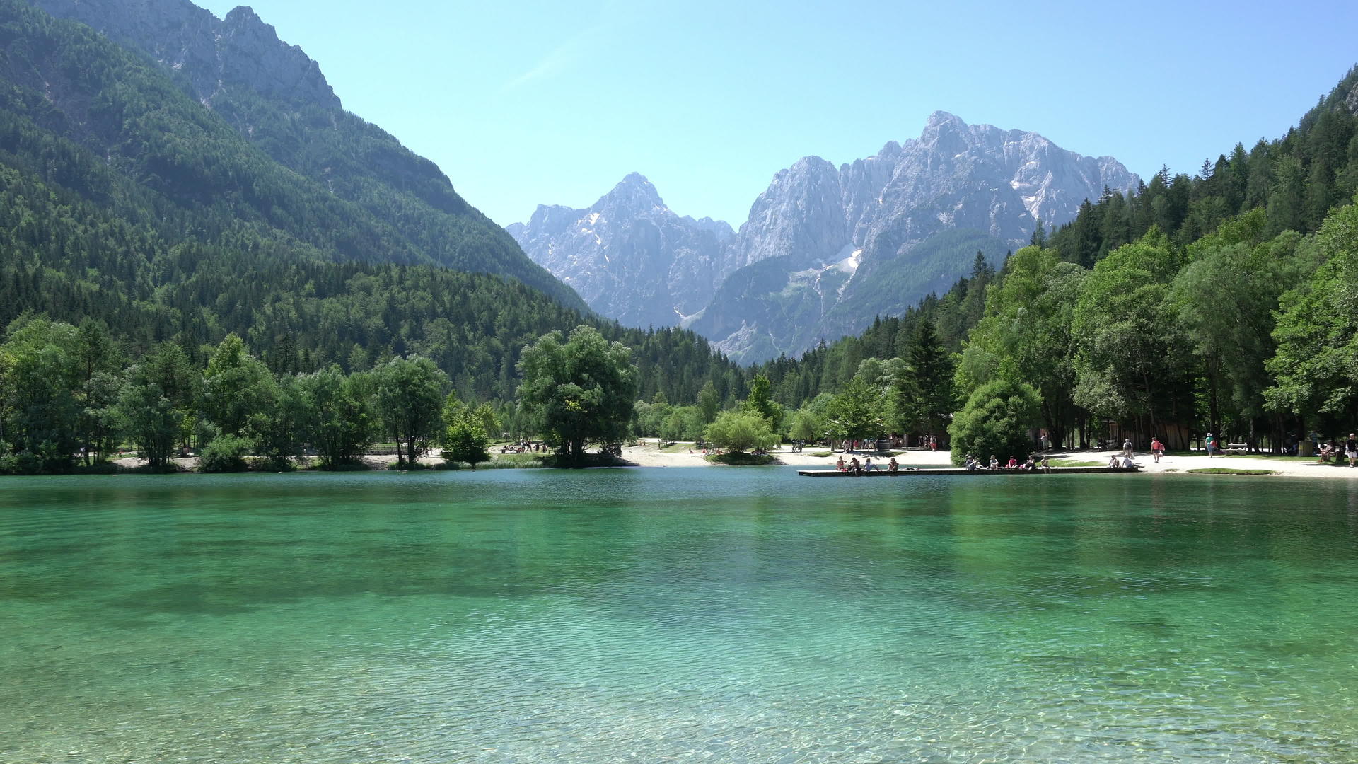 斯洛维尼亚的雅斯那湖视频的预览图