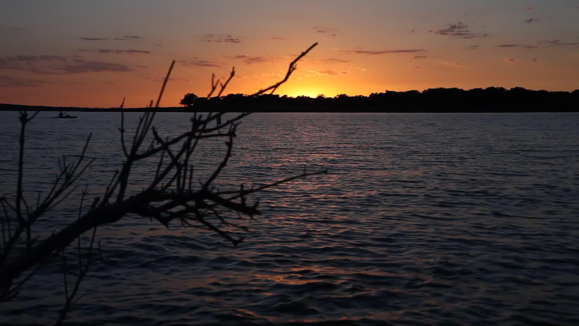 葡萄湖日落视频的预览图