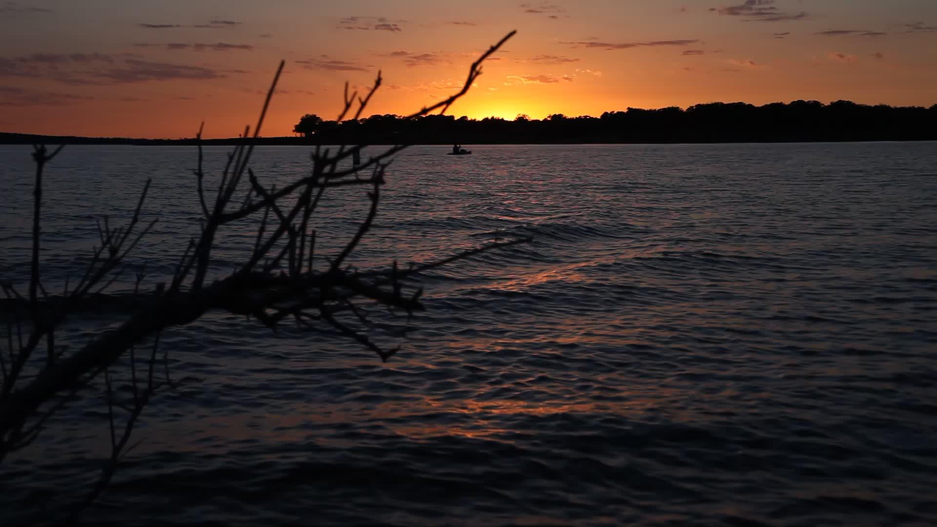 这是德克萨斯湖葡萄园日落的视频摄像头视频的预览图