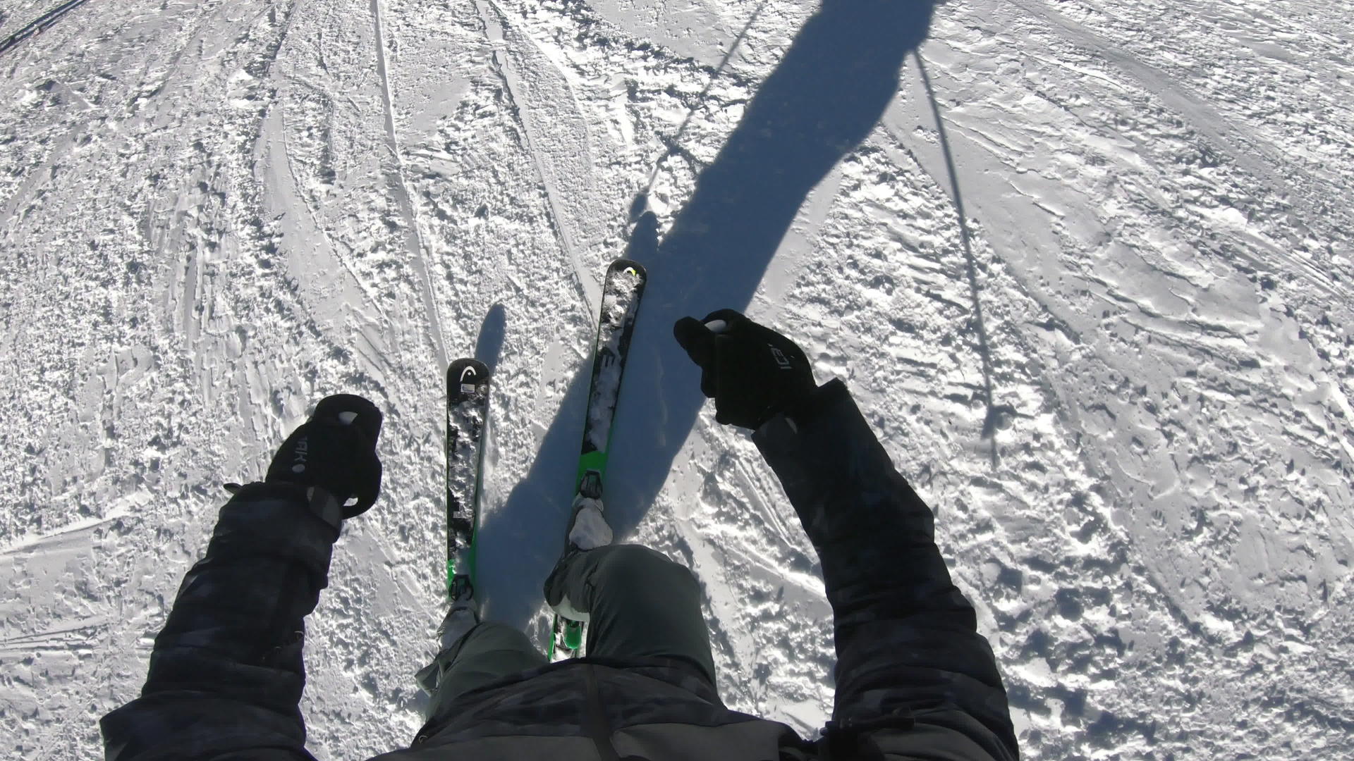 第一个视角滑雪下坡班特别科布加里亚视频的预览图