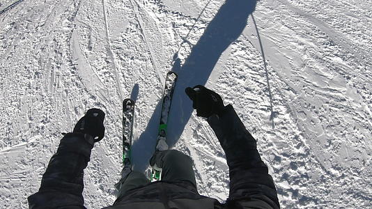 第一个视角滑雪下坡班特别科布加里亚视频的预览图