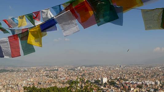 在Kathmandu山谷Swayambhunath视频的预览图