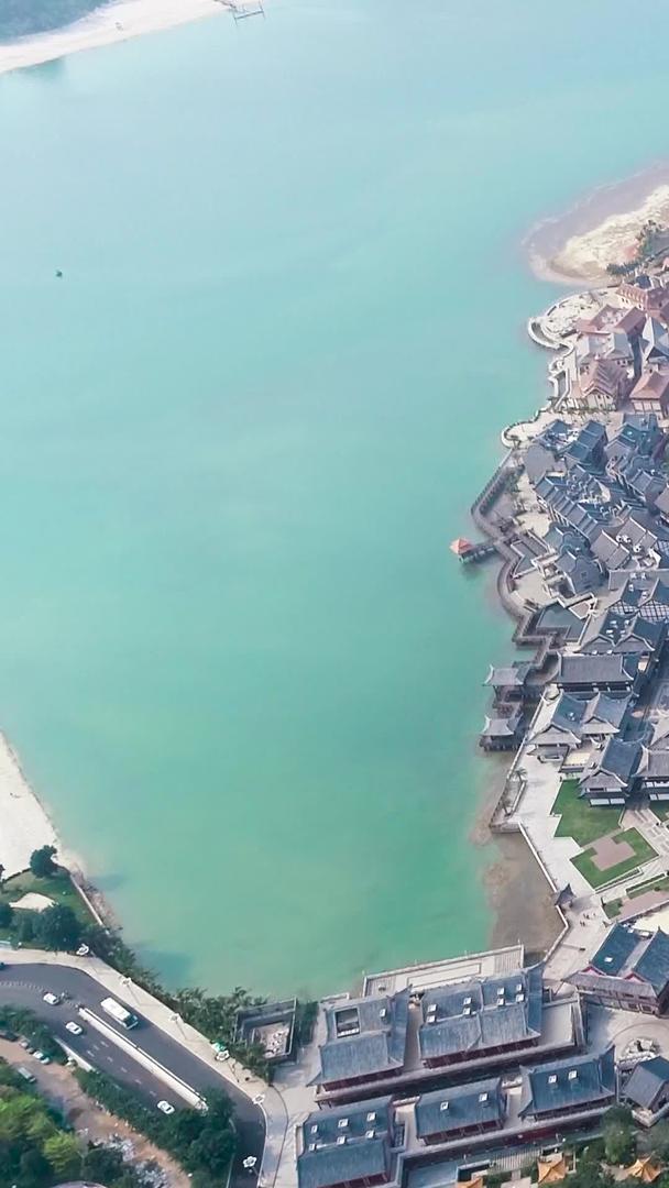 海南海口瞻洲市海花岛航拍视频的预览图