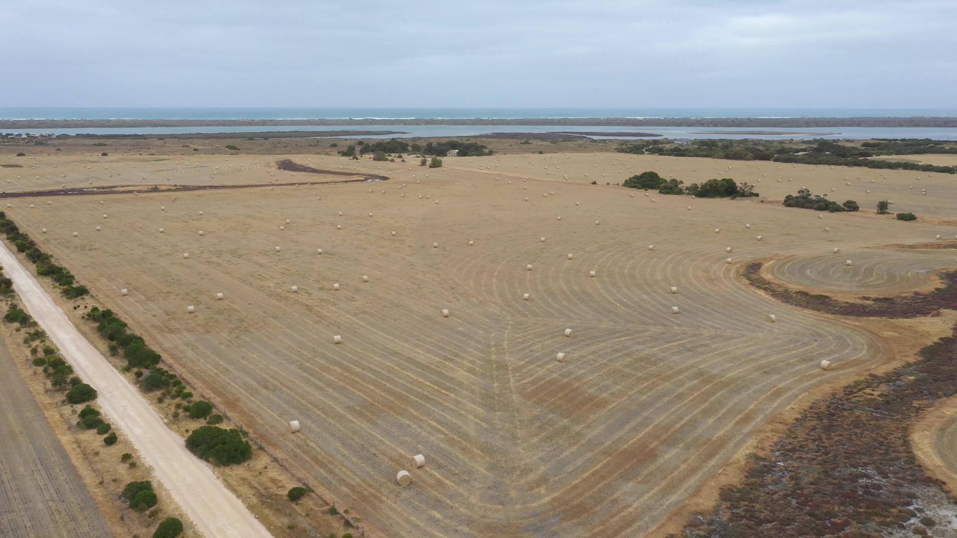 澳大利亚一个农场的空中视频视频的预览图