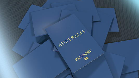 制作澳洲旅行护照的艺术家视频的预览图