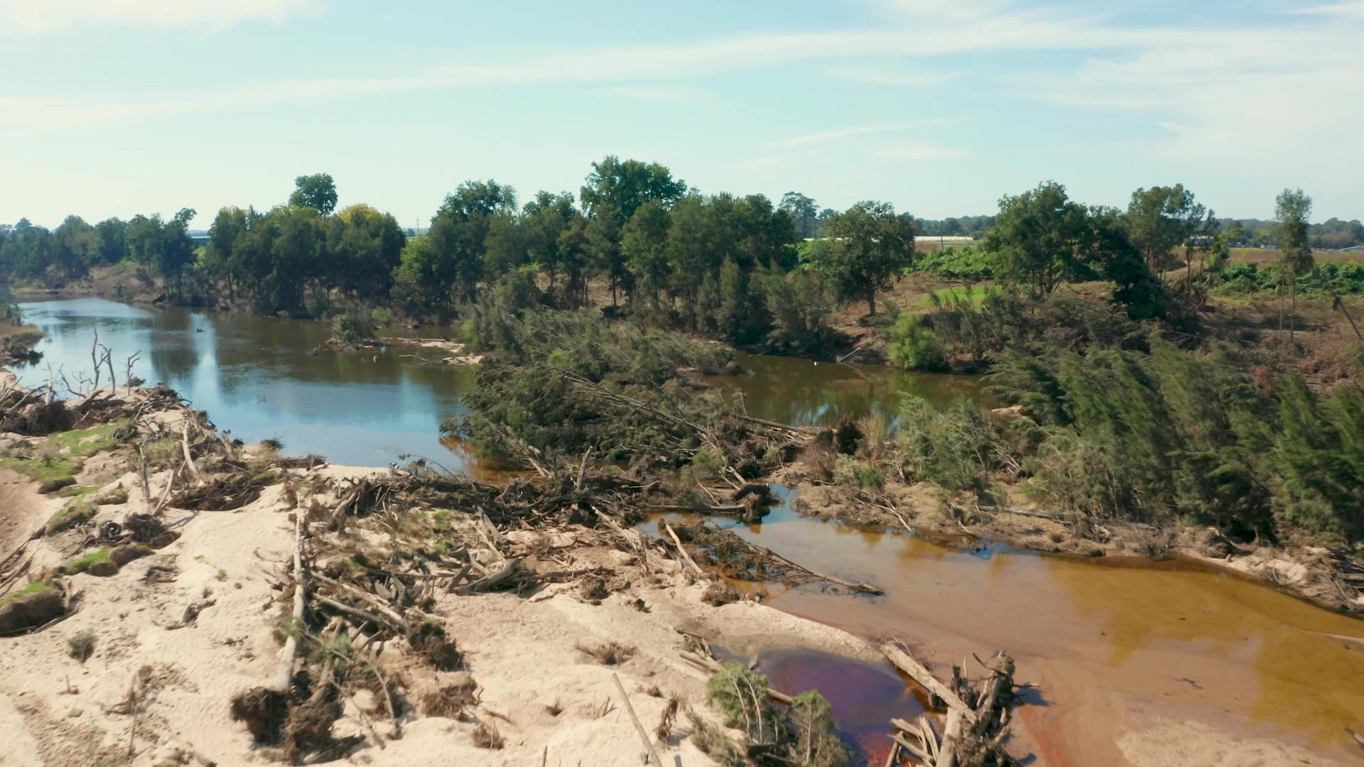 霍克斯伯里河无人机在澳大利亚的亚拉蒙迪保护区视频的预览图