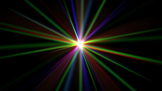 彩色射线激光抽象4k视频的预览图