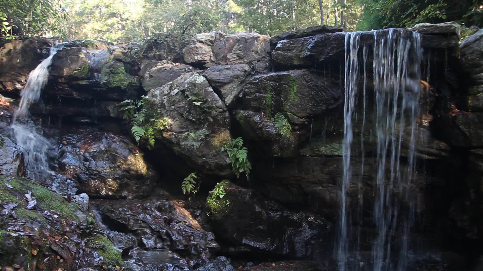 阿尔肯萨斯瀑布视频的预览图