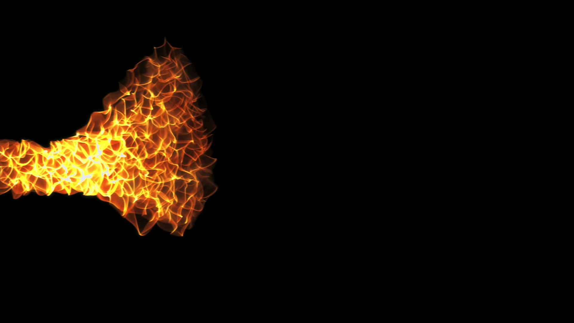 火焰抽象4k视频的预览图