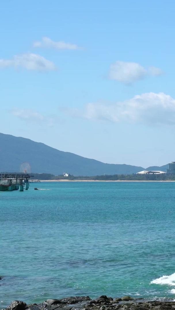 蜈支洲岛海滨延时海南三亚5A景区视频的预览图