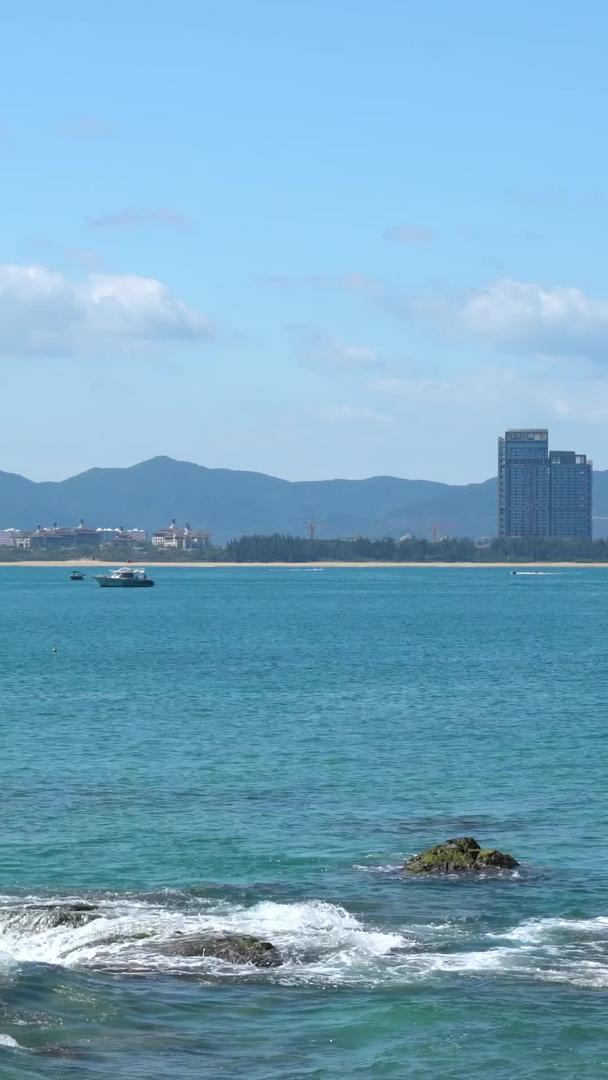 蜈支洲岛海滨延时海南三亚5A景区视频的预览图