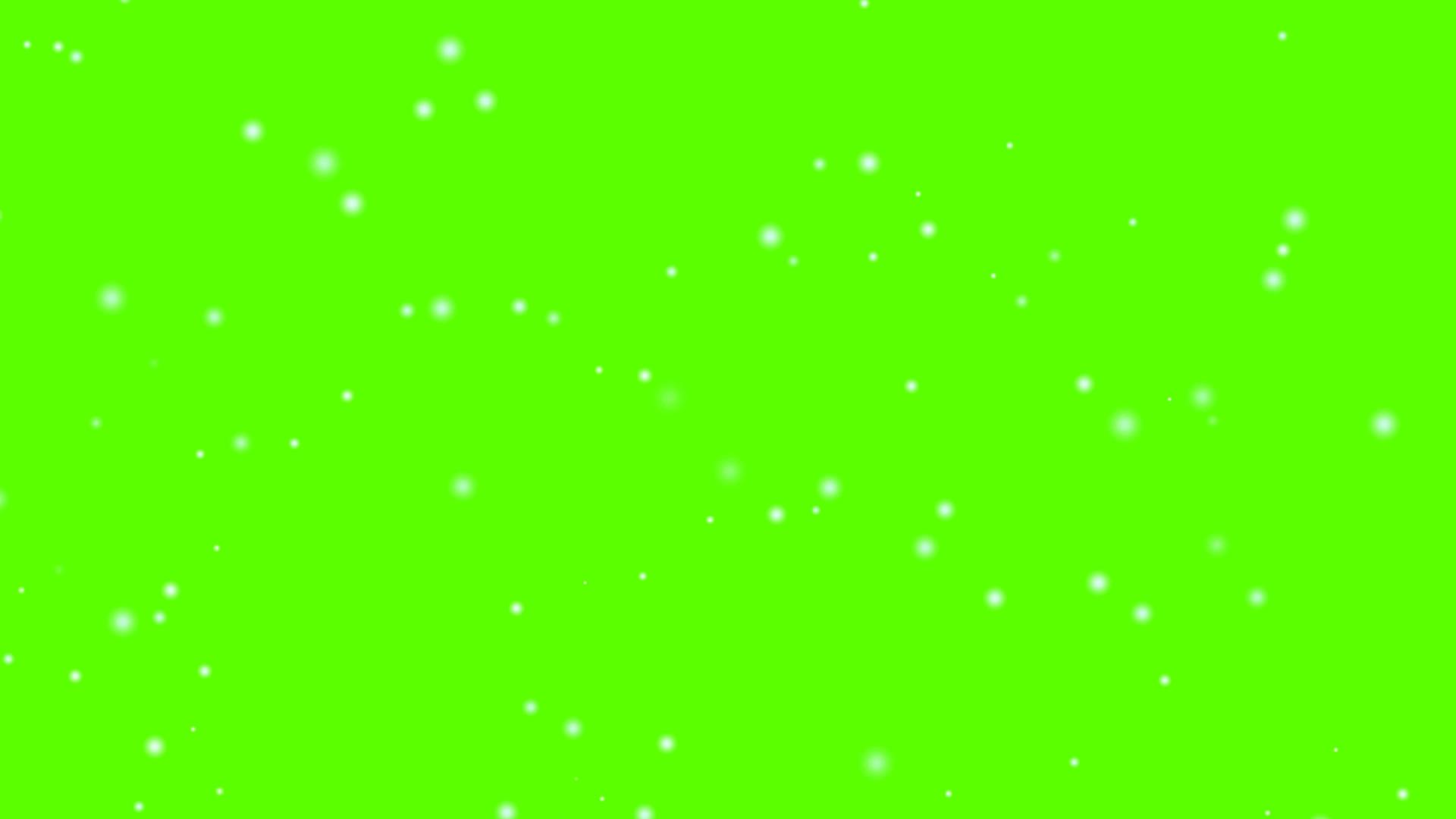 雪和软风效应绿屏视频的预览图