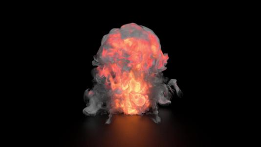 蘑菇烟雾3D转化视频的预览图