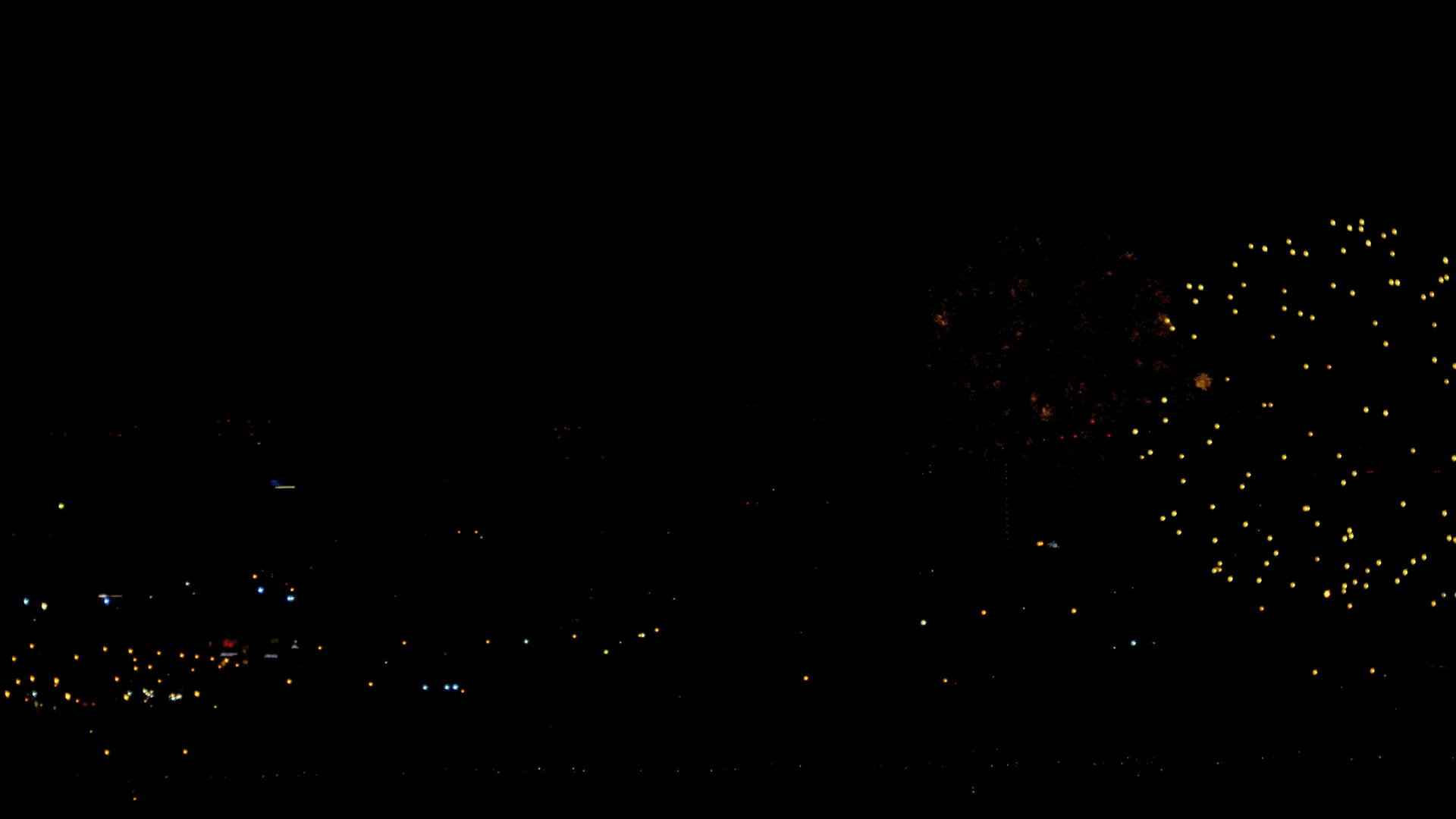 烟花在夜空中闪耀视频的预览图