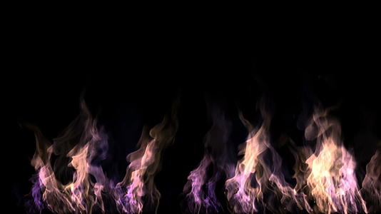 火焰抽象背景运动黑色背景和黑色背景视频的预览图