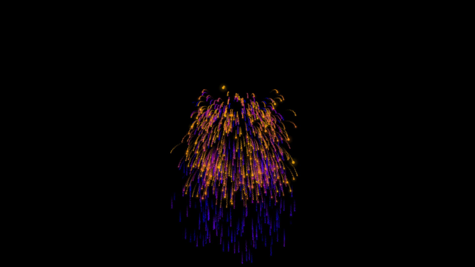 彩色烟花抽象动画视频的预览图