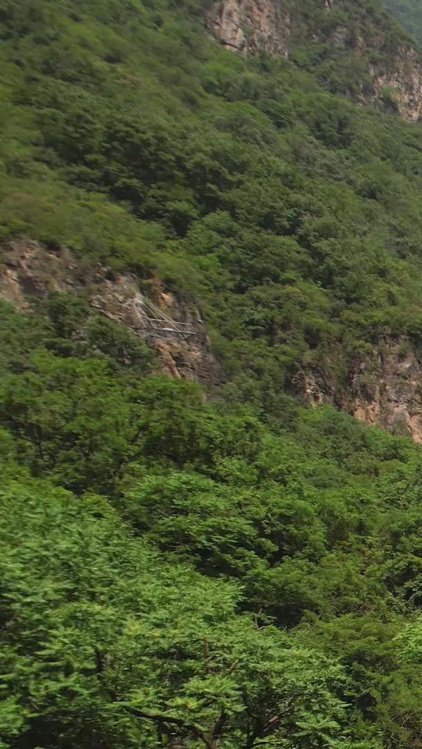 焦作云台山景区奇猴谷景观区航拍5A视频视频的预览图