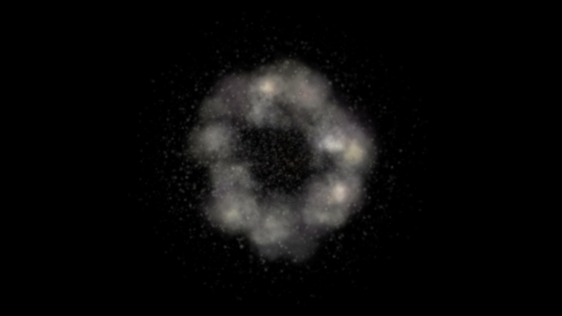 4k行星爆炸的空间视频的预览图