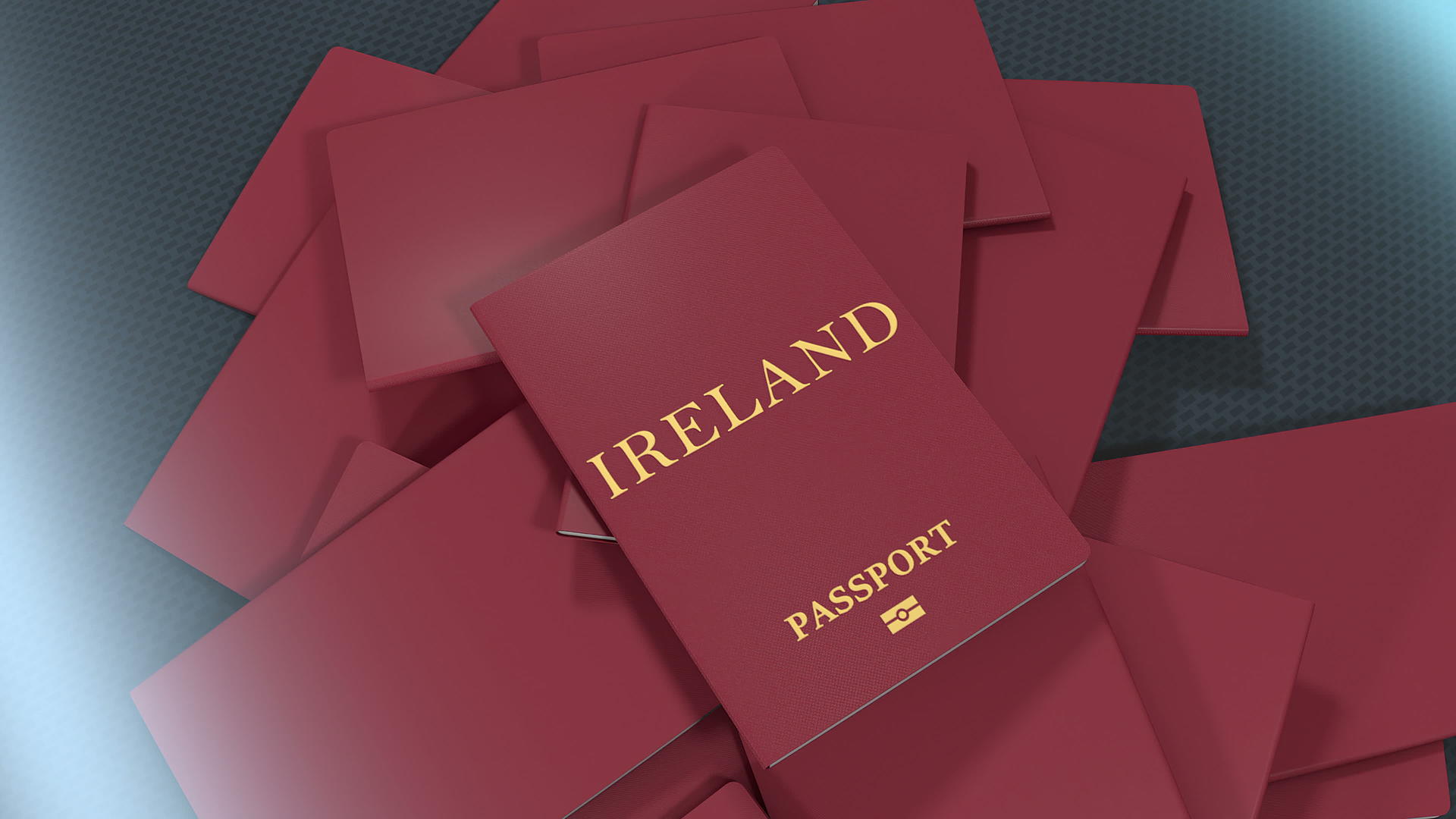 制作爱尔兰旅行护照的艺术家视频的预览图