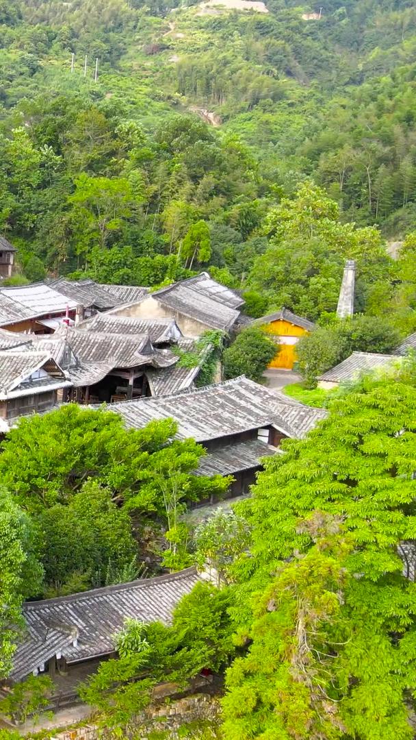 温州4A景区碗窑古村古窑航拍视频的预览图