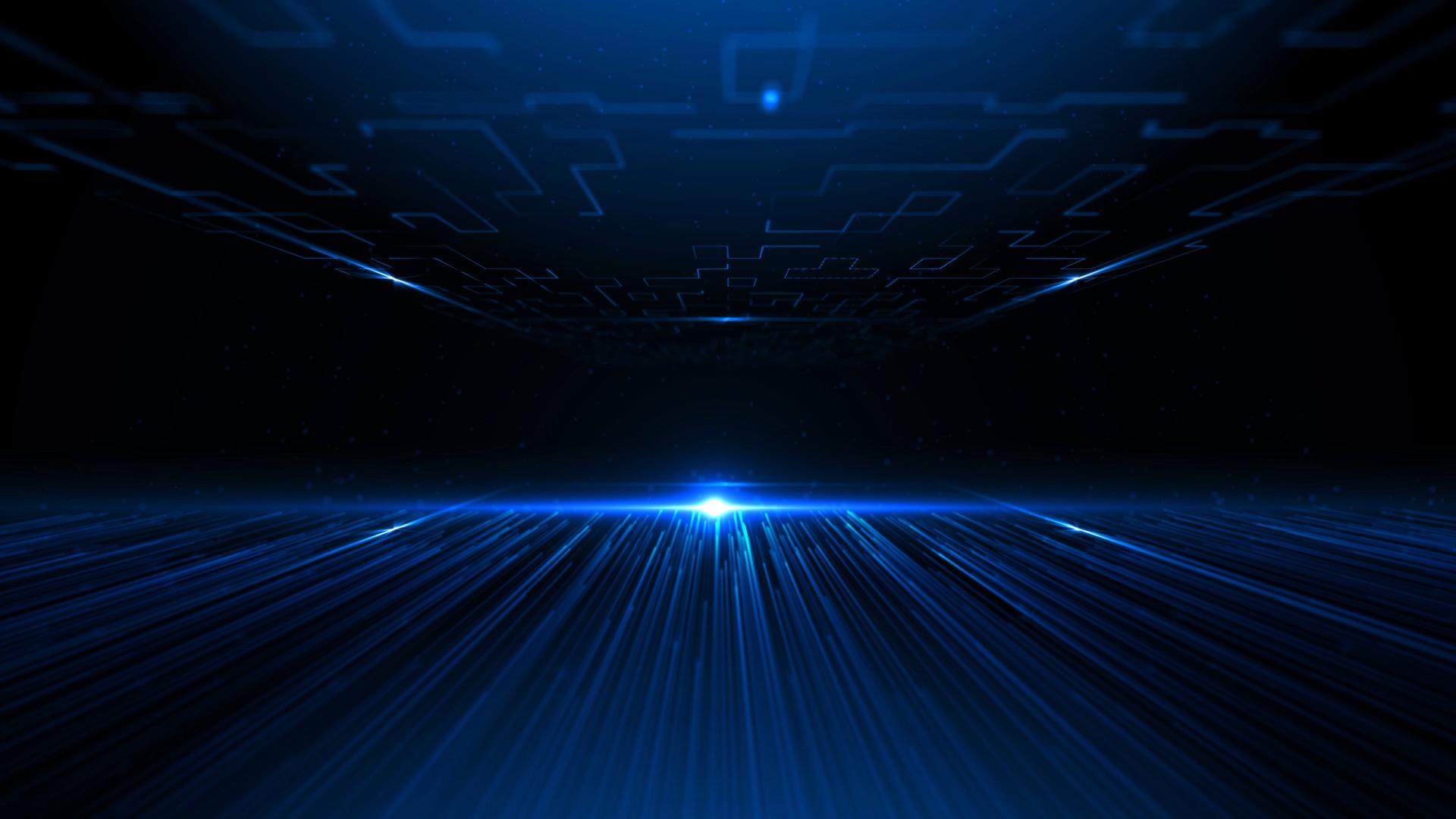 4K光线科技空间背景视频的预览图