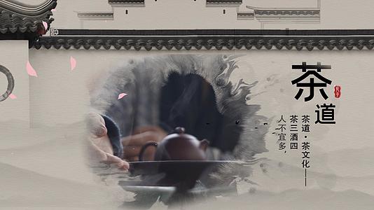 中国风茶道文化宣传片AE模板视频的预览图