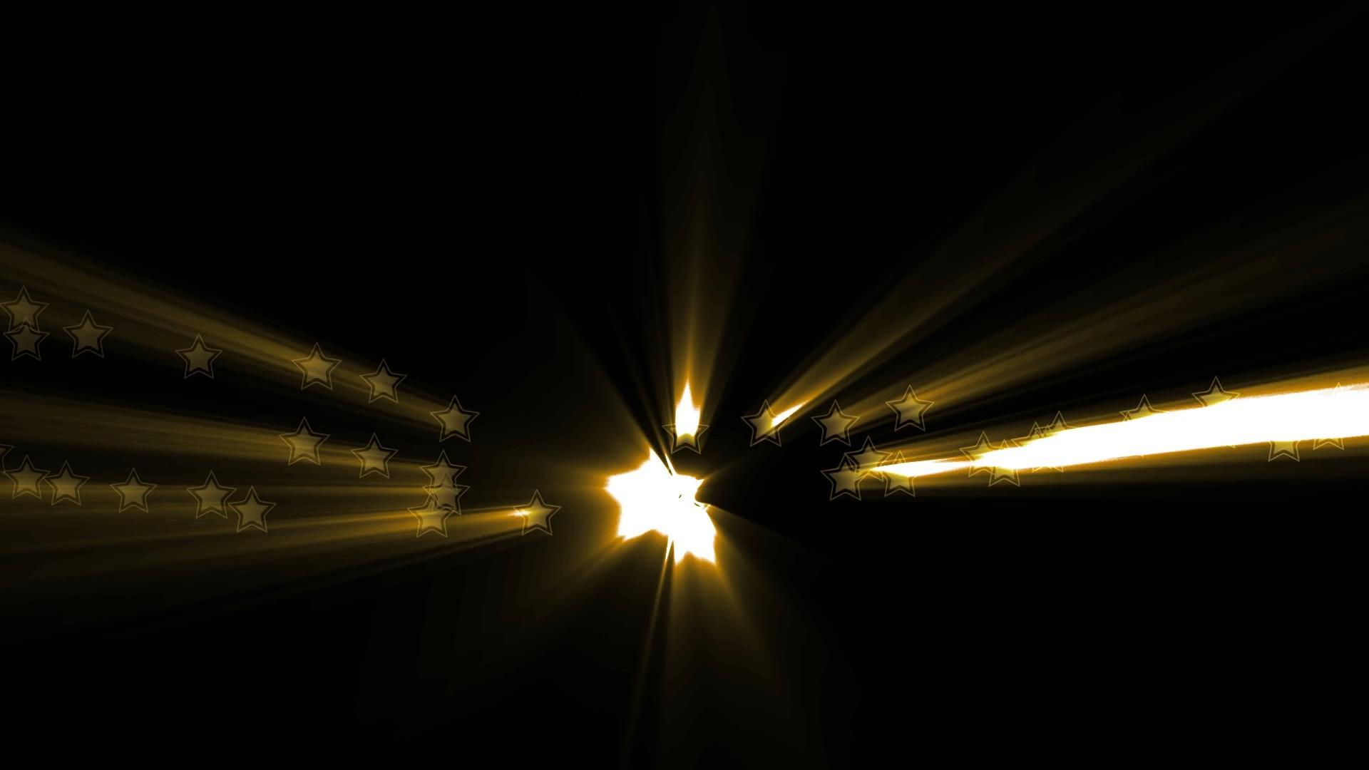 动态星星发光转场视频元素视频的预览图