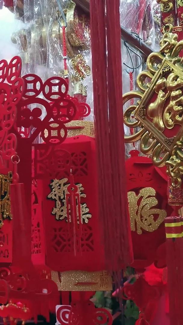中国传统红灯笼的实拍视频的预览图