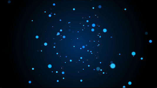4K粒子穿梭背景视频的预览图