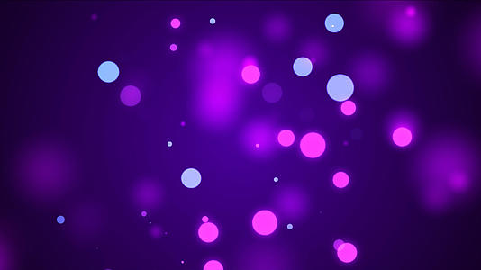 4K唯美紫色粒子光斑背景视频的预览图