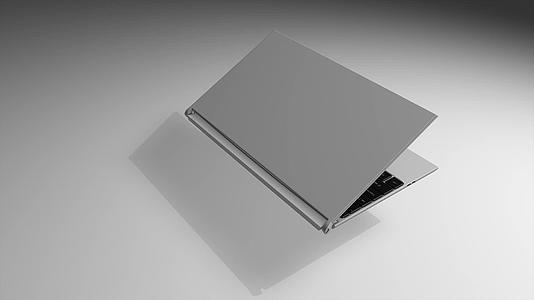 一个简单的笔记本电脑动画3D视频视频的预览图