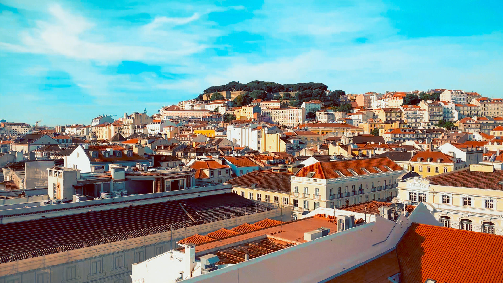 葡萄牙里斯本城市全景视频的预览图