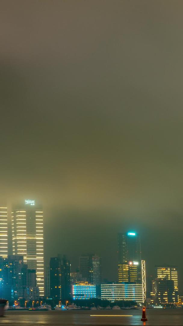 上海外滩夜景视频的预览图