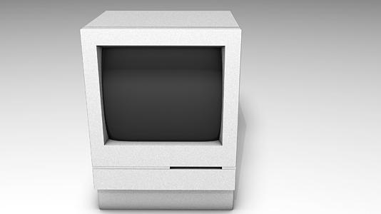 3d动画老式电脑视频的预览图