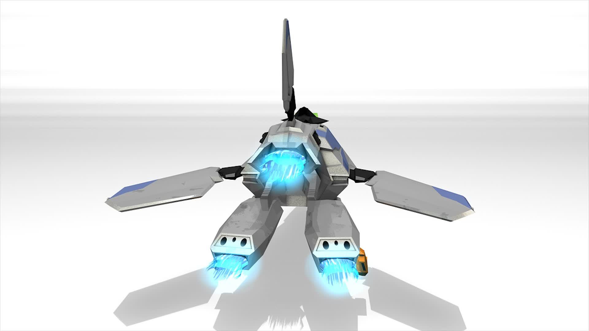 未来空间超级飞船战舰视频的预览图