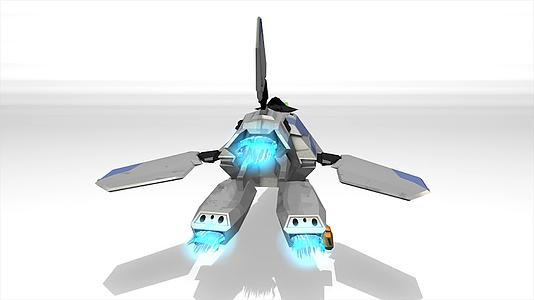 未来空间超级飞船战舰视频的预览图