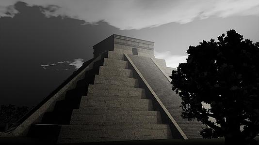 马雅金字塔的艺术家视频的预览图