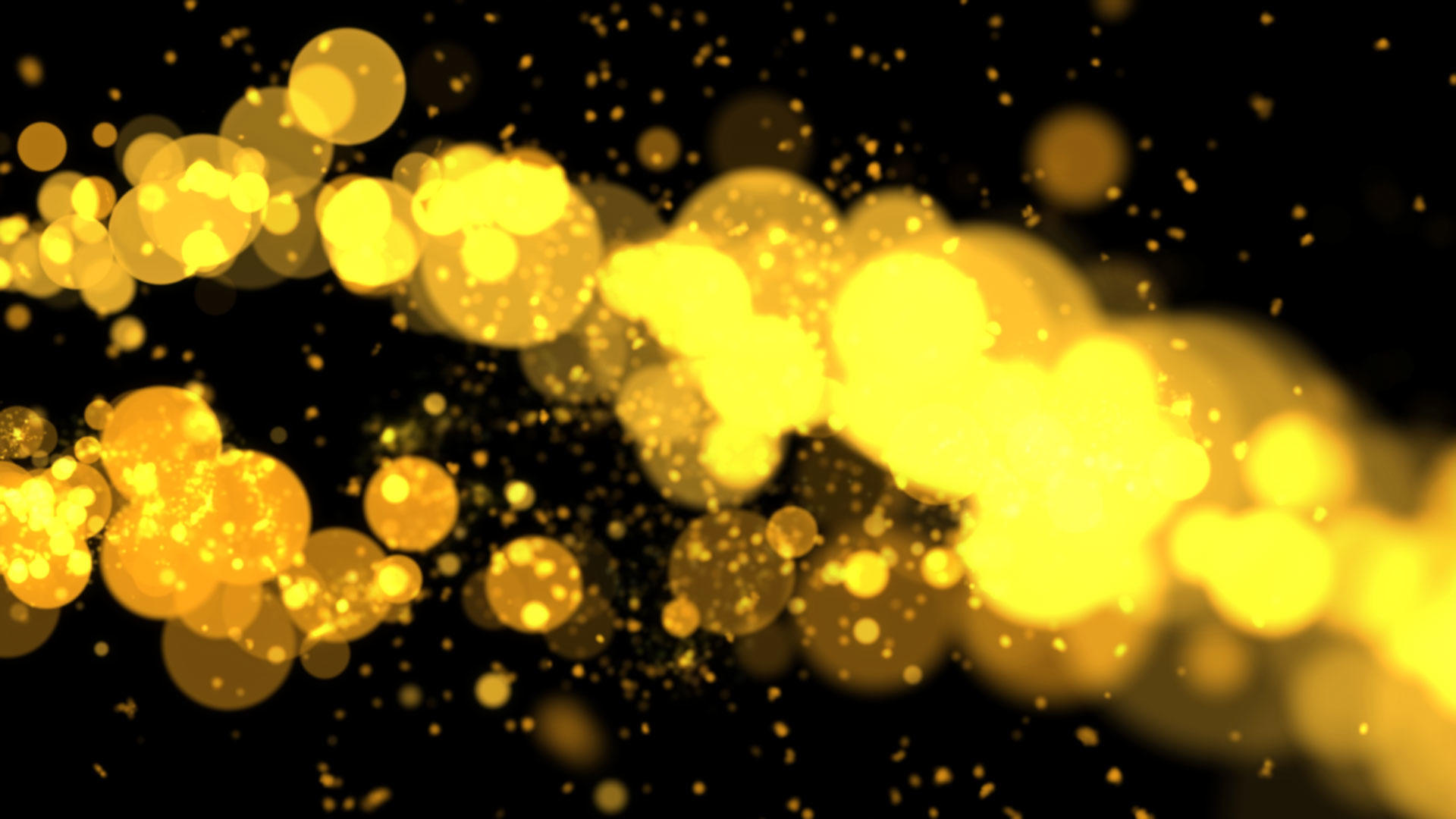 金色唯美粒子光斑划过转场带透明通道视频的预览图